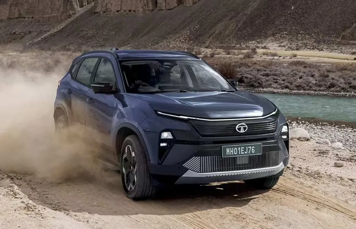 Tata Harrier high ground clearance EV